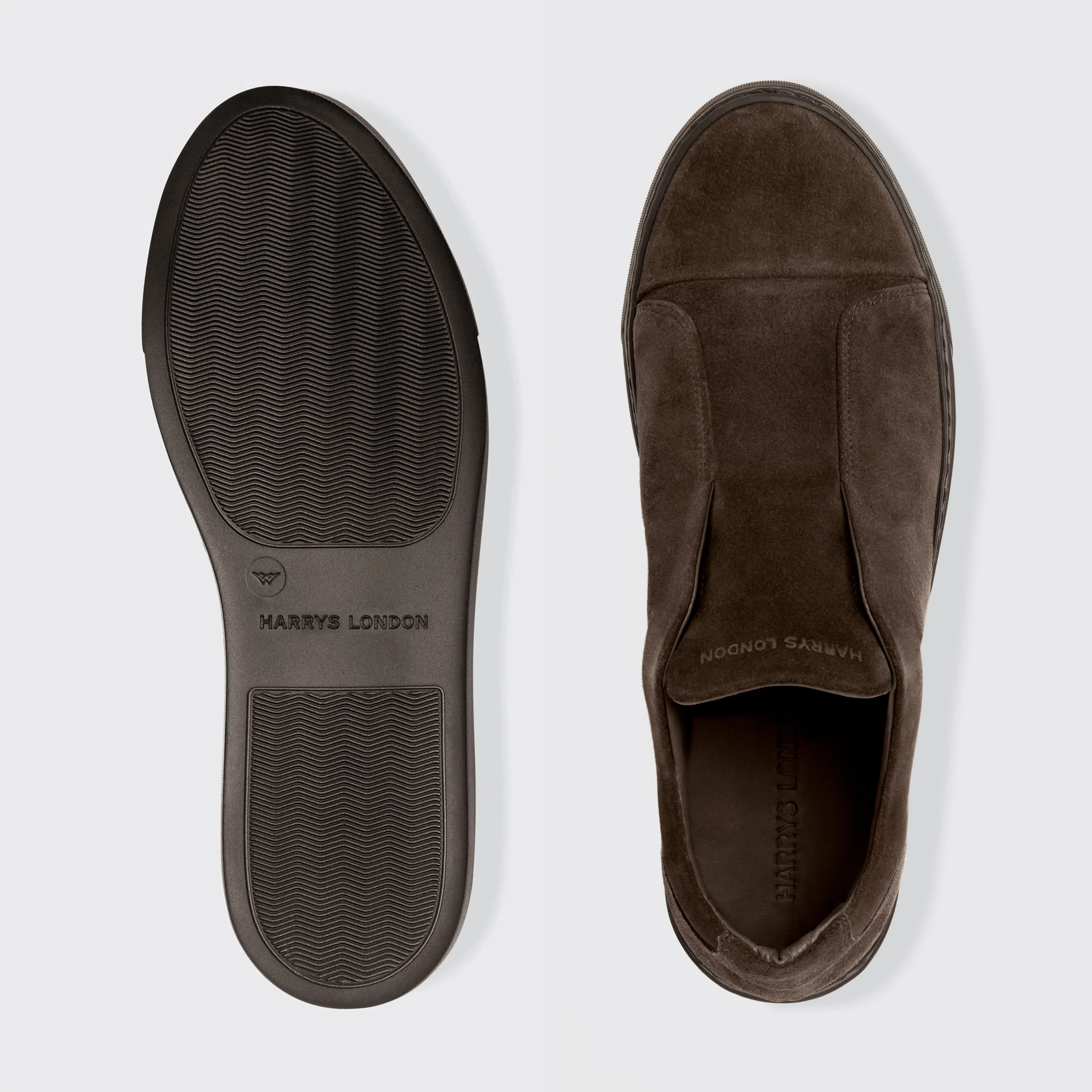 Aaron Velvet Suede Dark Brown