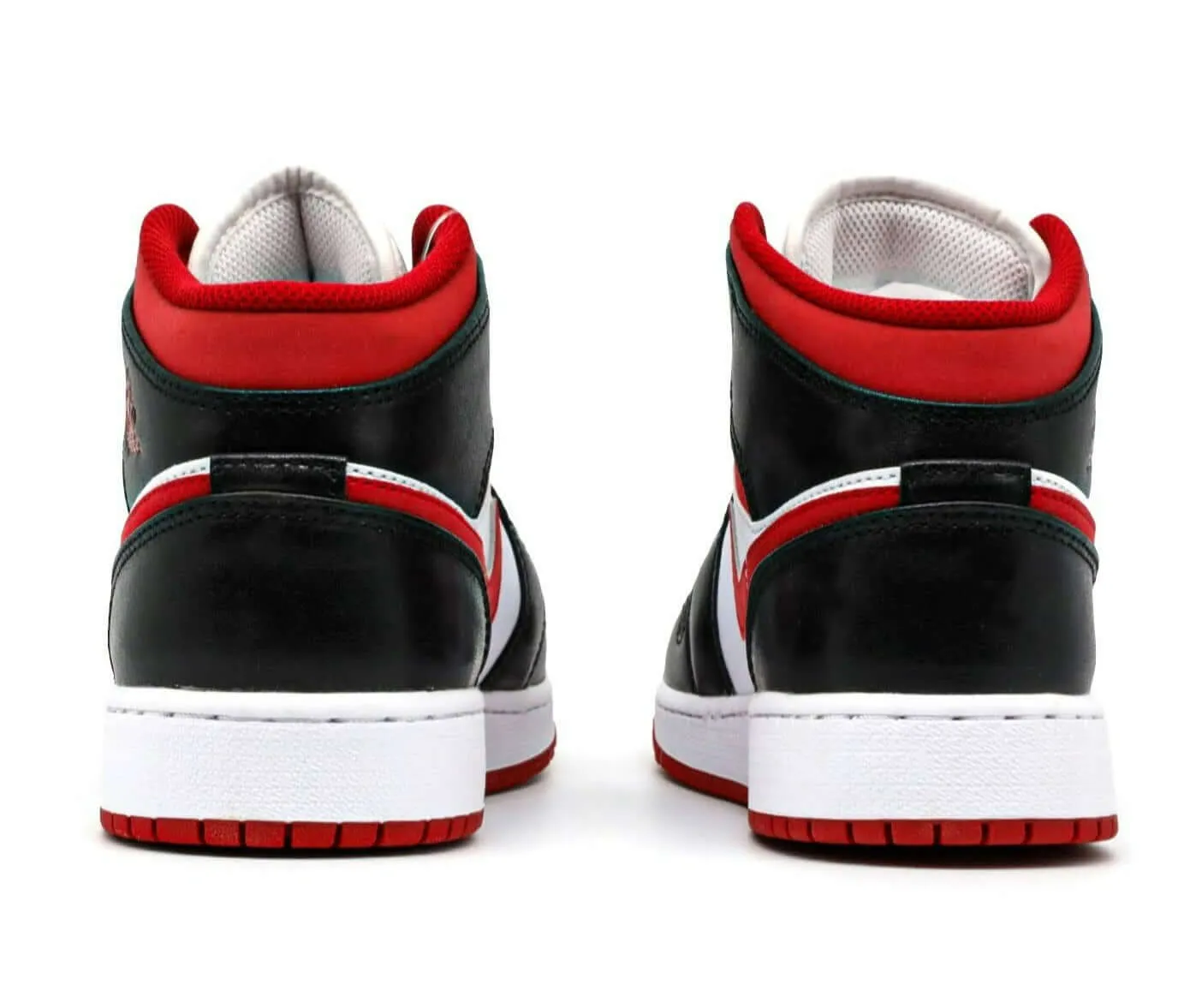 Air Jordan 1 Mid Gym Red Black White (GS)