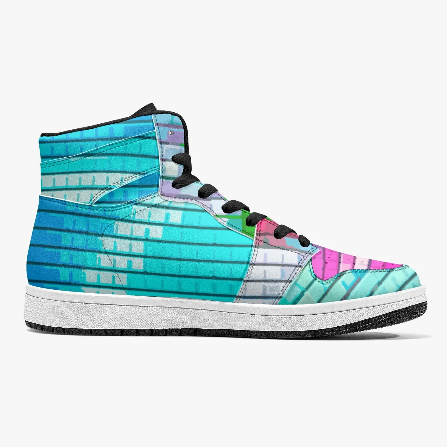 Almost Blue - Macr.in (High-Top Leather Sneakers)