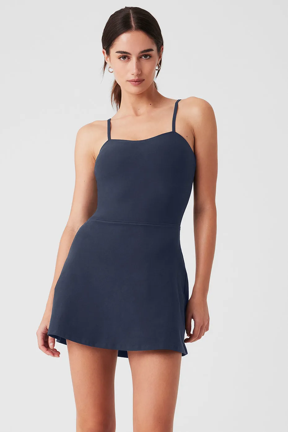 Alosoft Courtside Tennis Dress - Navy