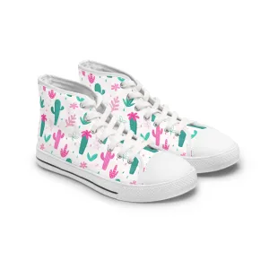 Cactuses Women's High Top Sneakers