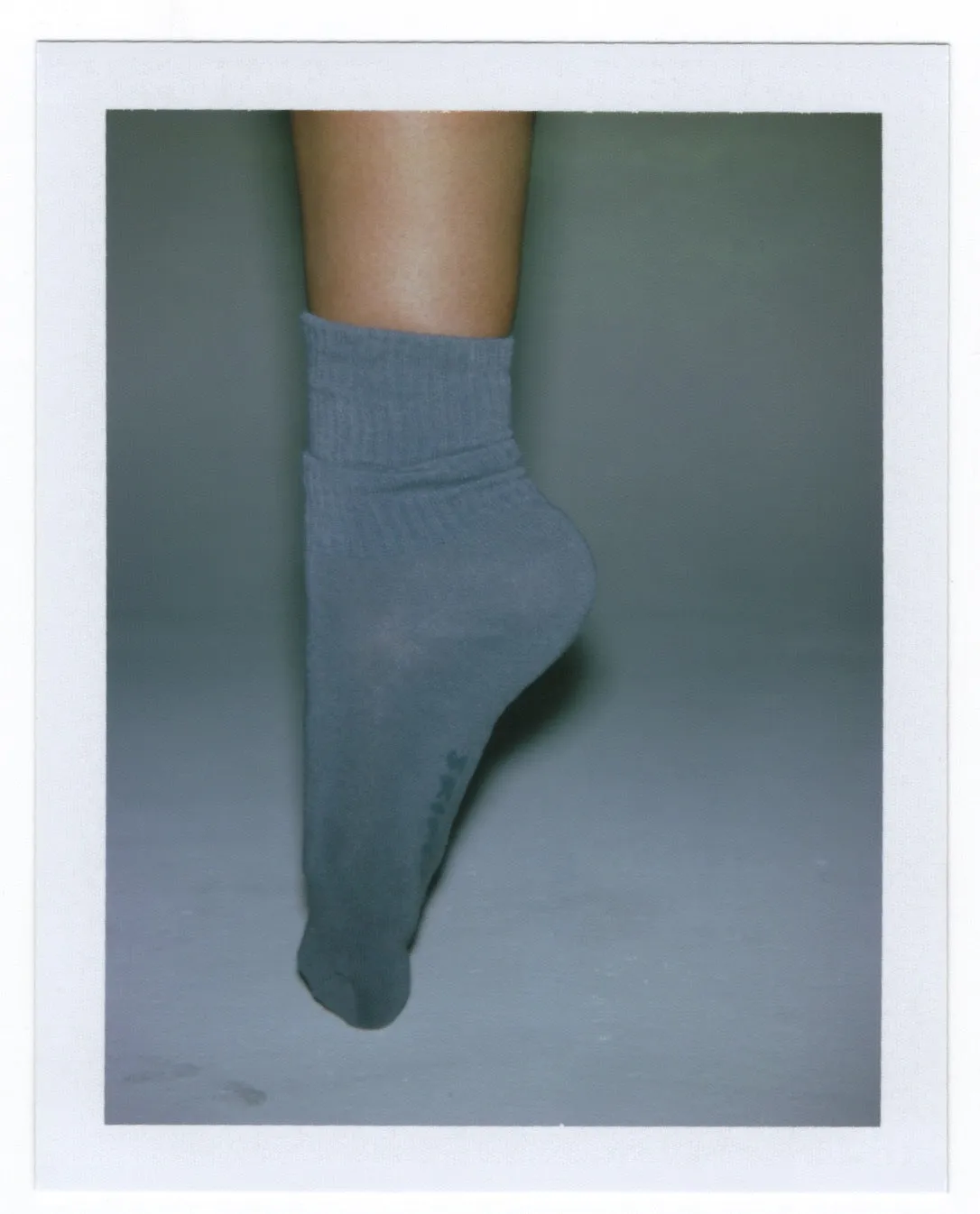 COTTON ACTIVE CREW SOCK | KYANITE