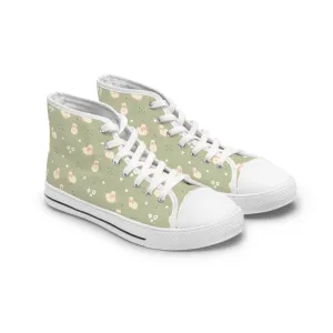 Cute Sheep Women's High Top Sneakers