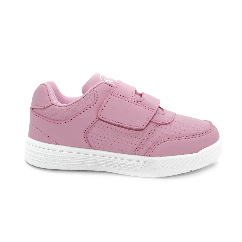 D Trendy Sneakers Pink White Infants Walkers Toddlers Girls - Kids Shoes