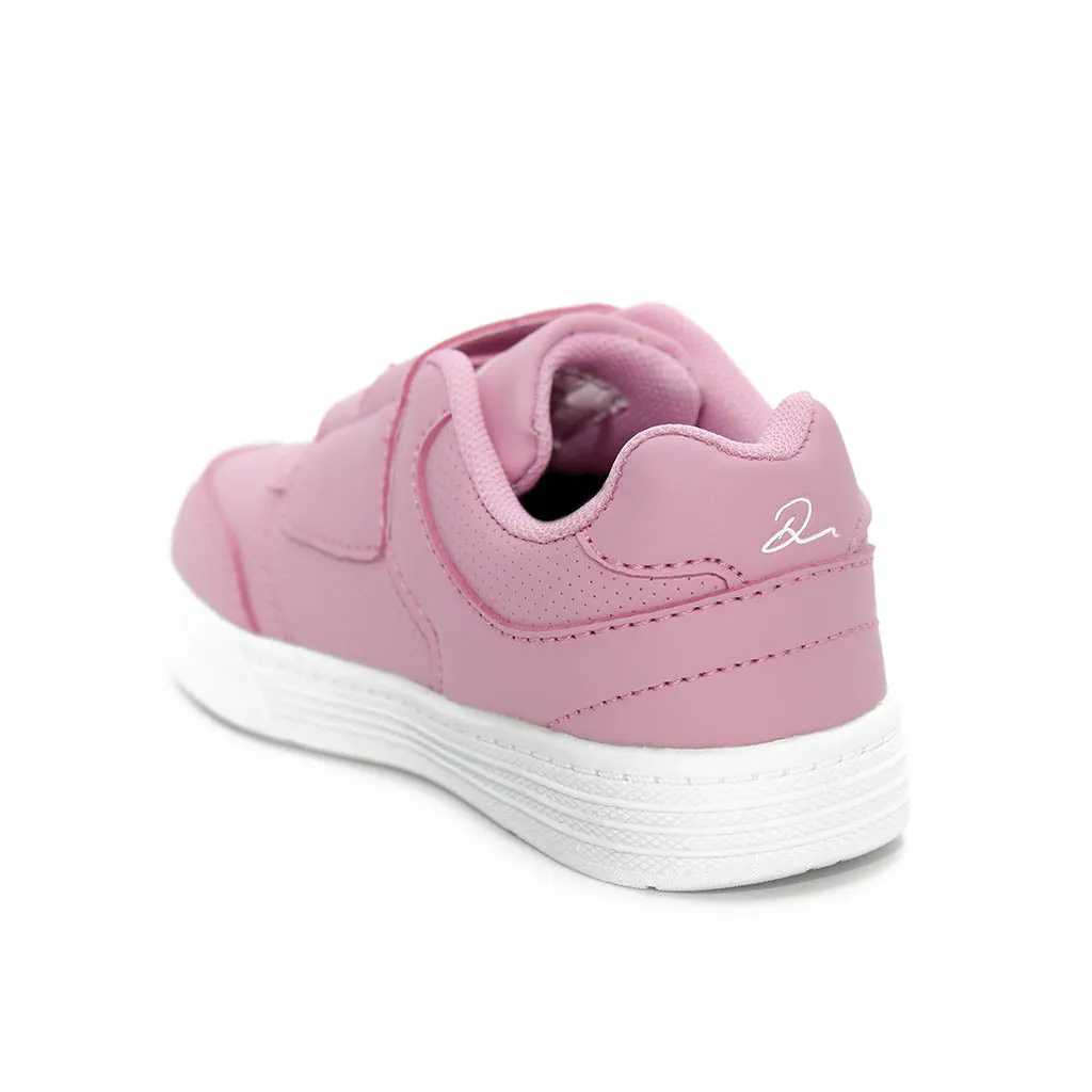 D Trendy Sneakers Pink White Infants Walkers Toddlers Girls - Kids Shoes