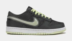 Dunk Low Glow In The Dark Grade School Lifestyle Shoes (Iron Grey/Lime Ice/White/Cool Grey)