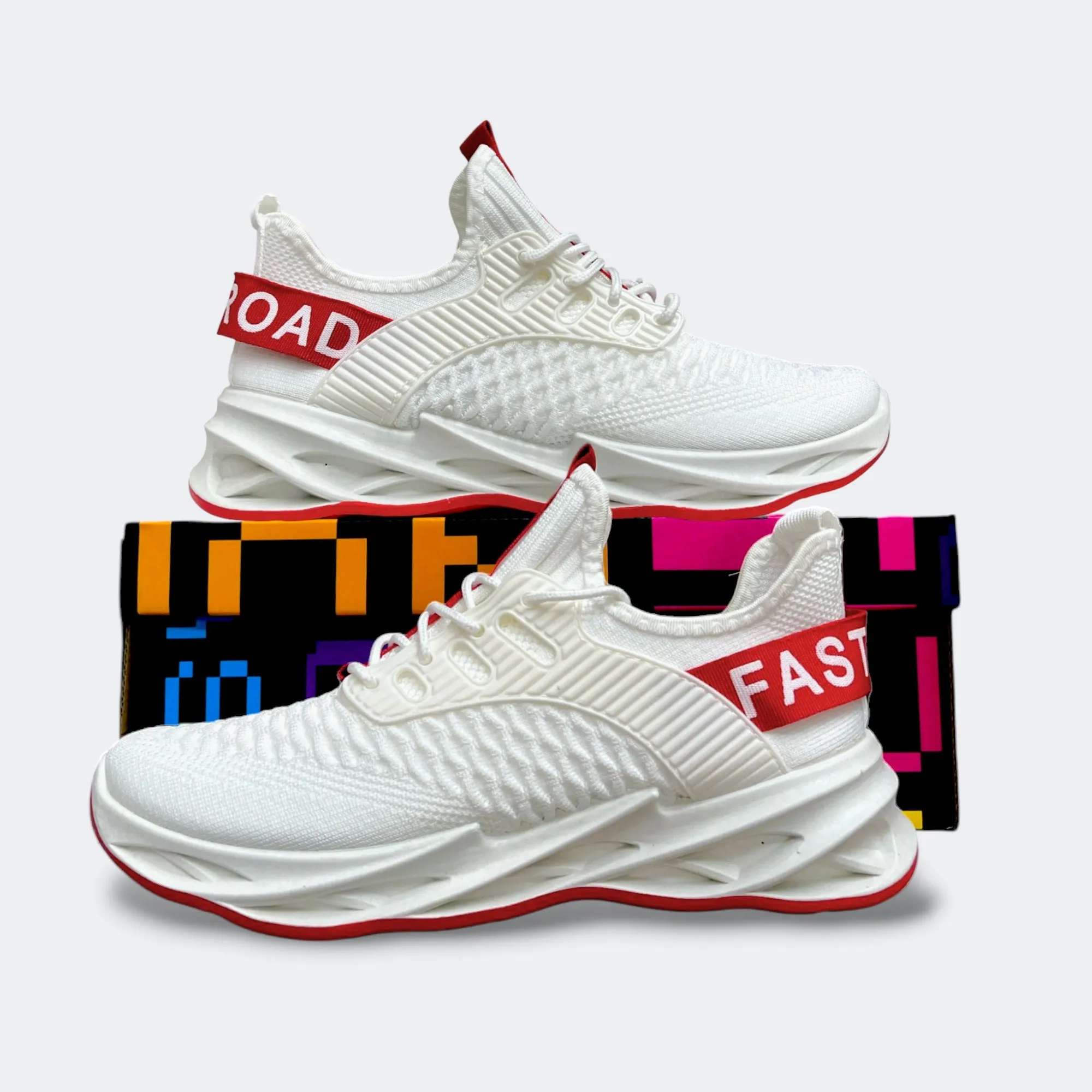 Fast Road Ivory Mesh Runners