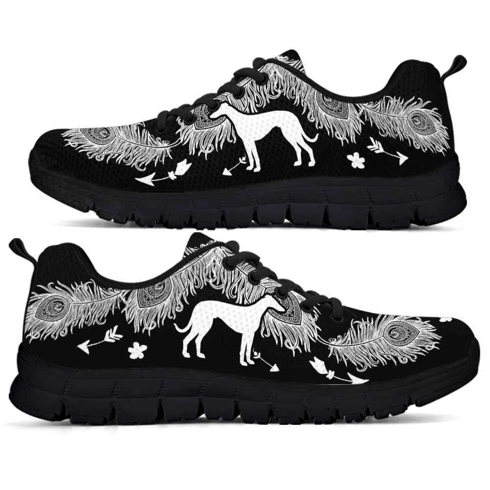 Greyhound Sneaker, Greyhound Dog Lovers Sneakers Running Shoes Gift Women Men Dog Mom Dog Dad, Greyhound Shoes