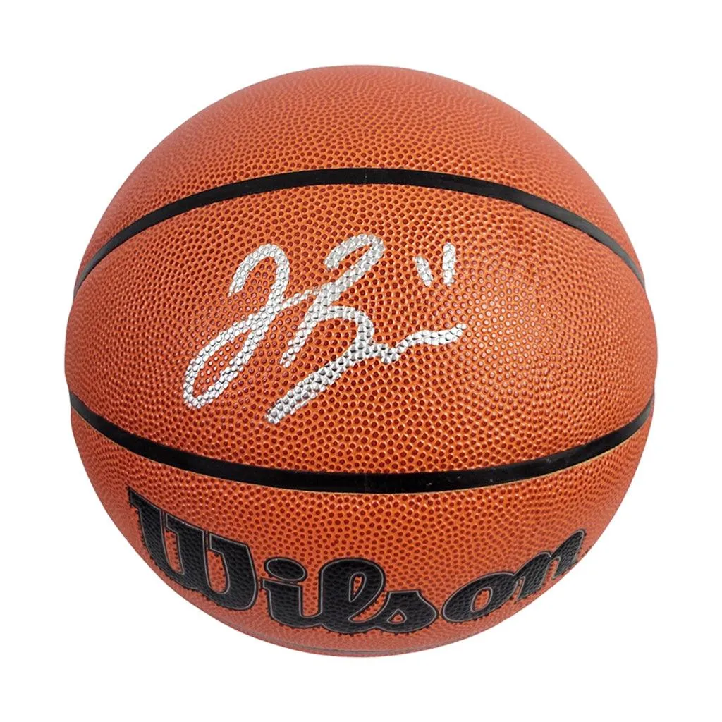 Jalen Brunson Signed Wilson NBA Signature Series Basketball (JSA)