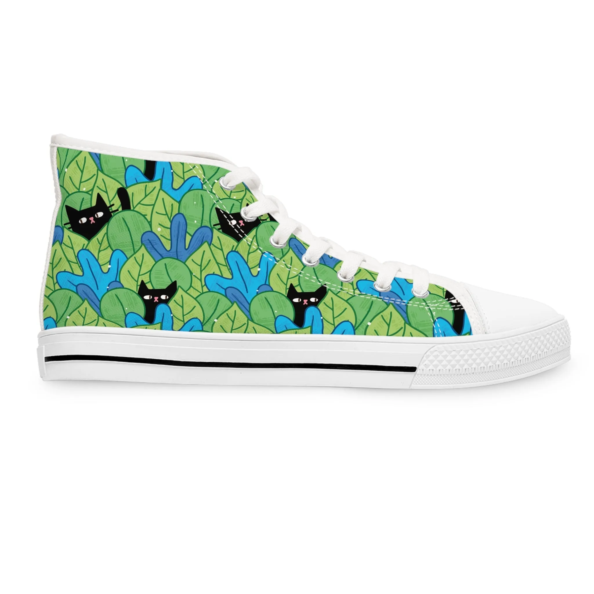 Jungle Cat Women's High Top Sneakers