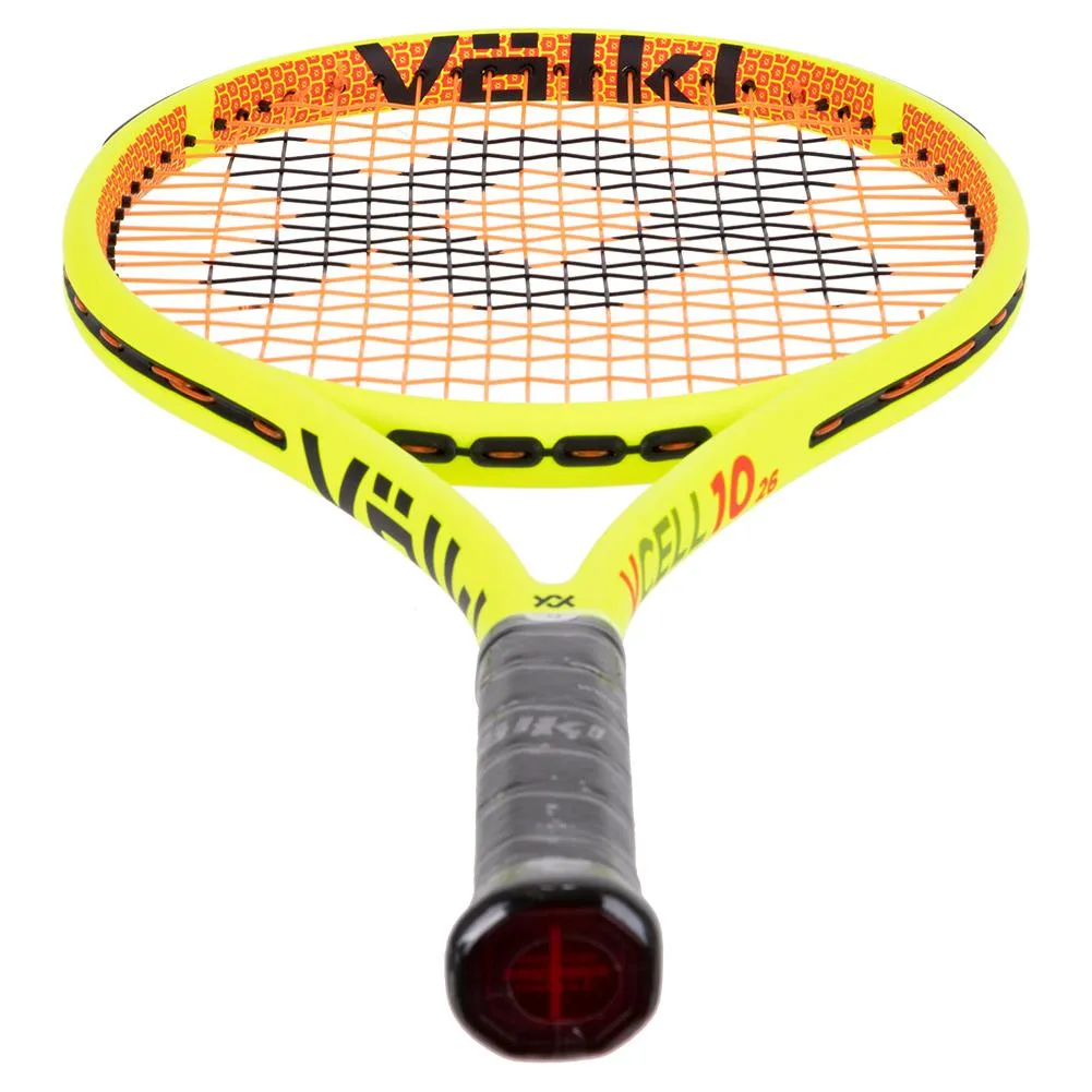 Juniors` V-Cell 10 Prestrung Tennis Racquet