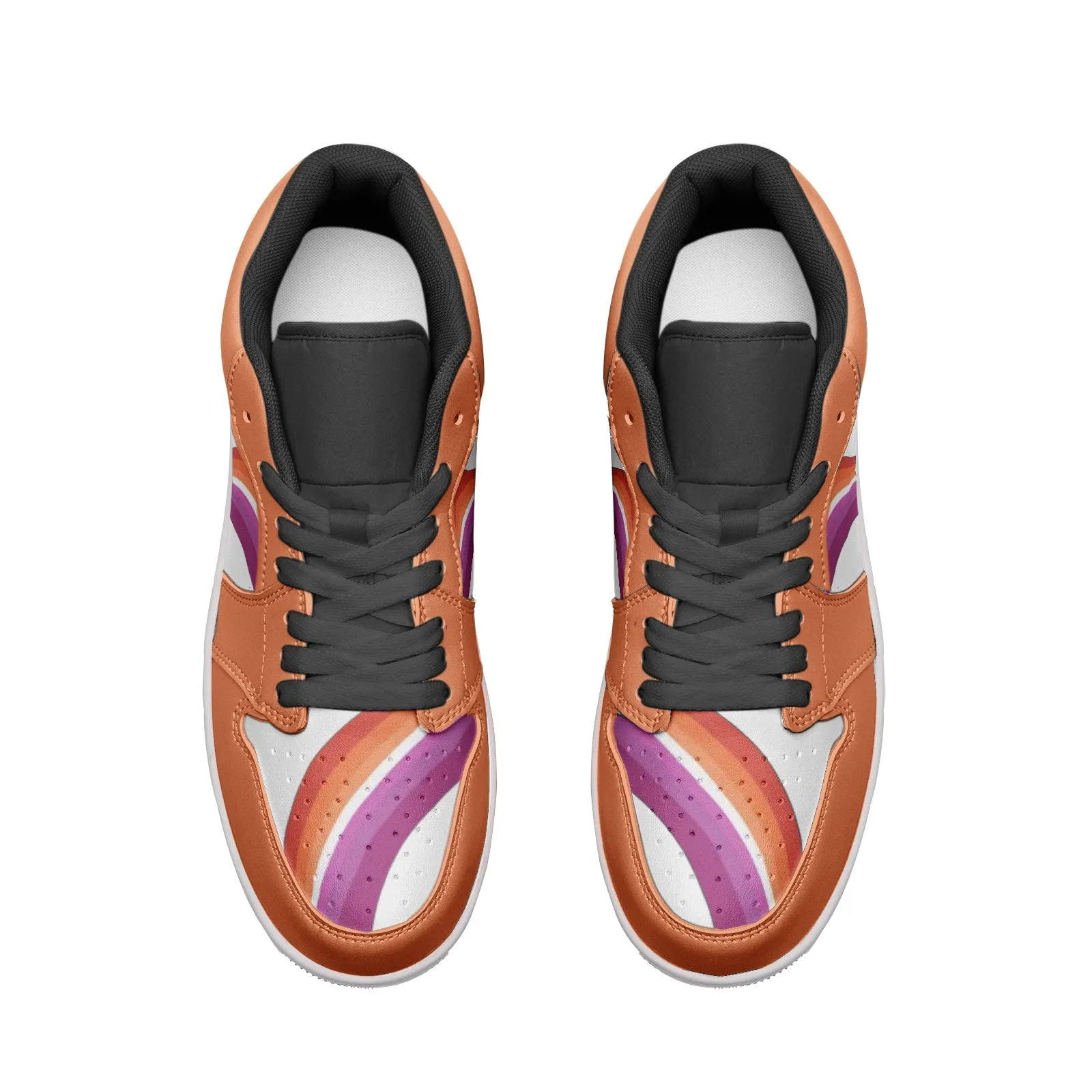 Lesbian Pride Low Top Unisex Sneakers