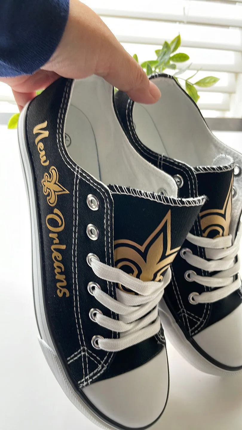 New Orleans sneakers/  Fleur 'de Lis