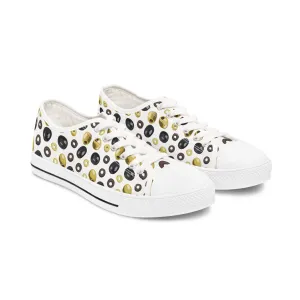 Olive Women's Low Top Sneakers