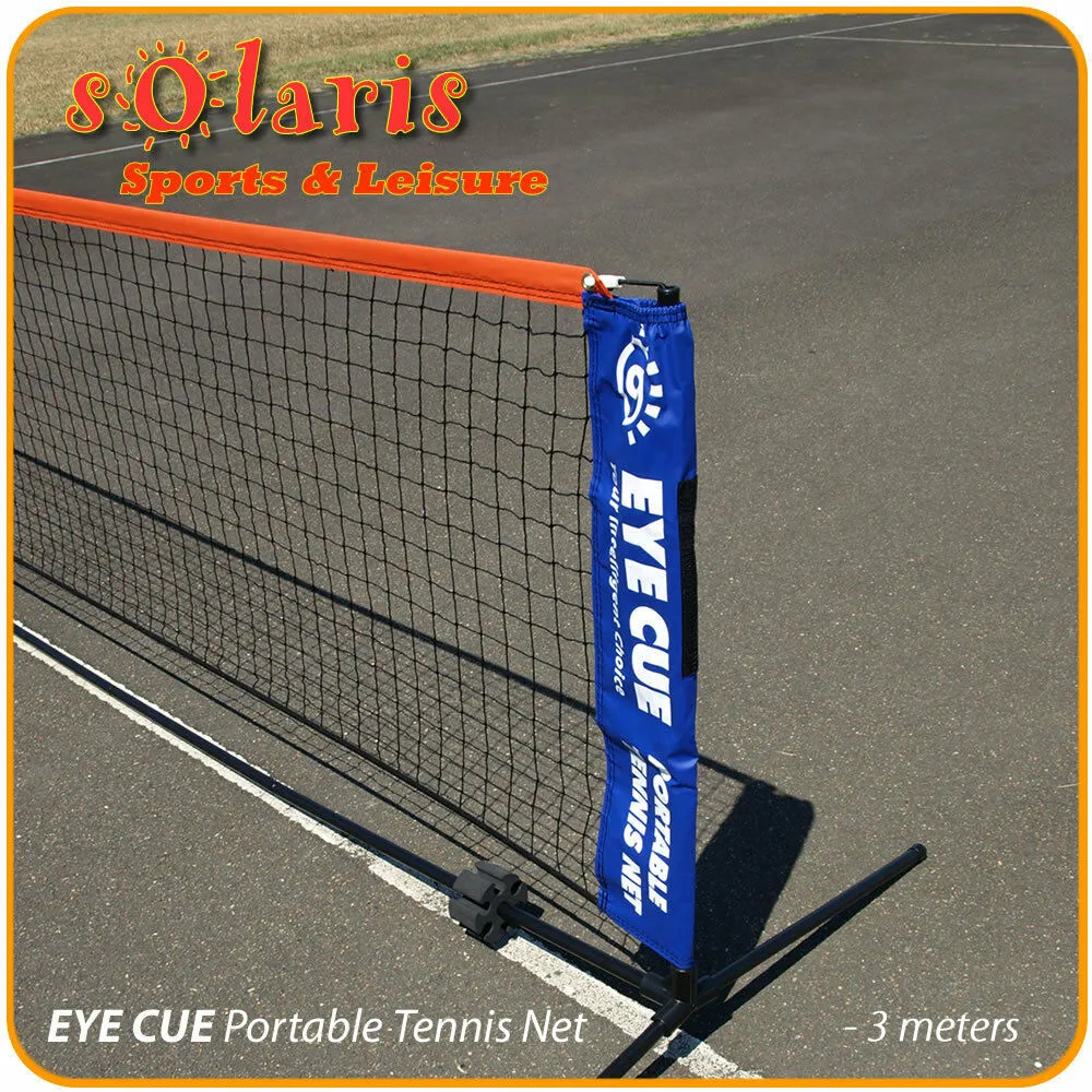 Portable 3 Meter Mini Tennis Net & Post Set with Carry Bag