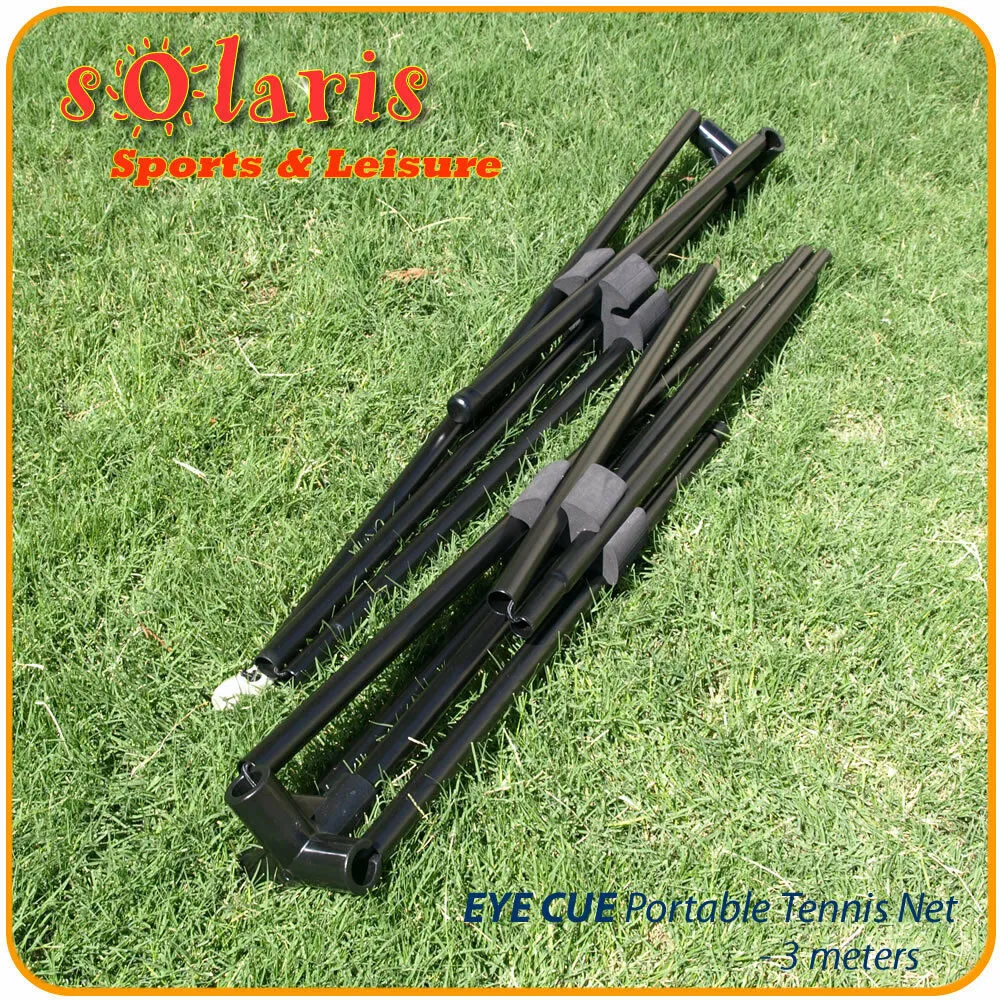 Portable 3 Meter Mini Tennis Net & Post Set with Carry Bag