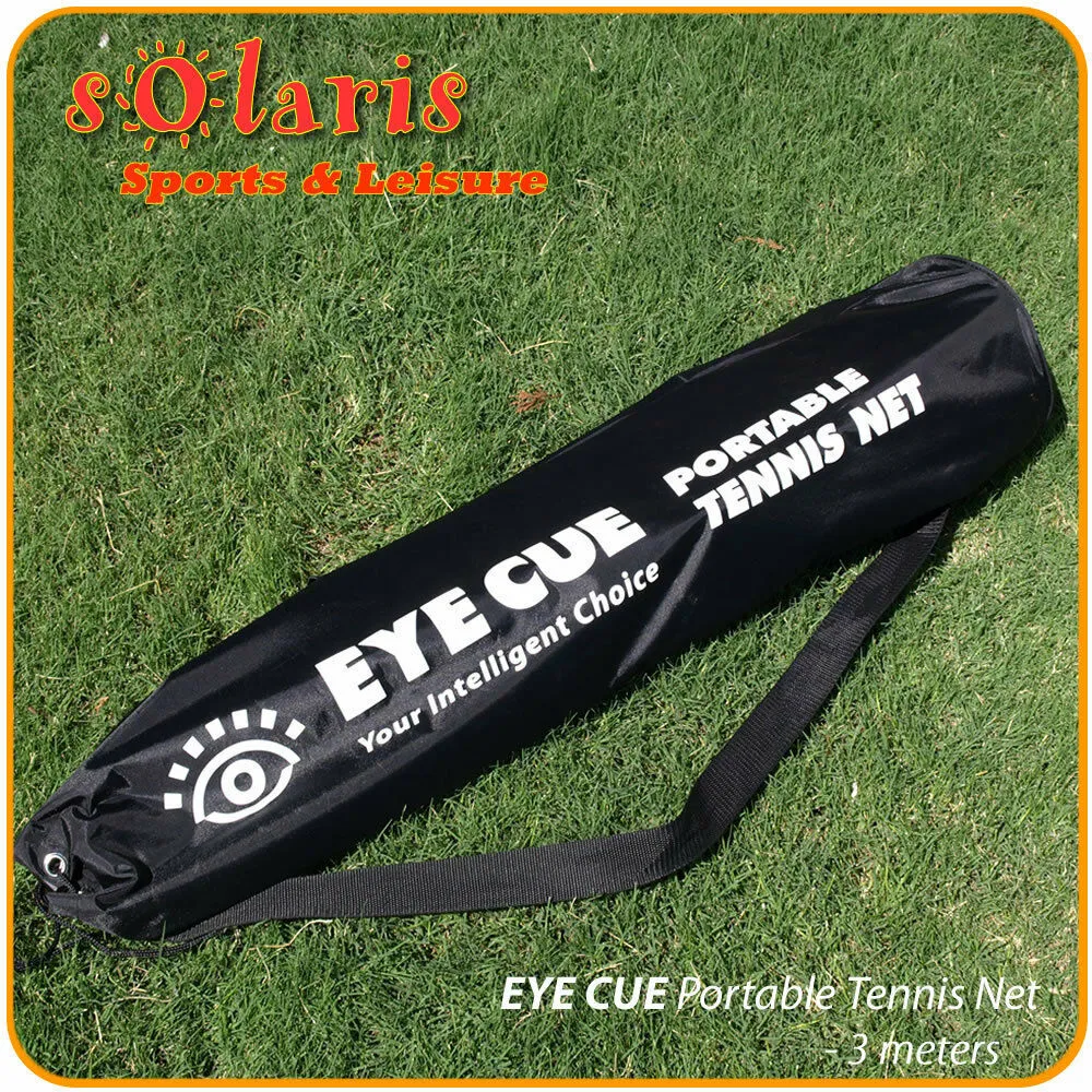 Portable 3 Meter Mini Tennis Net & Post Set with Carry Bag