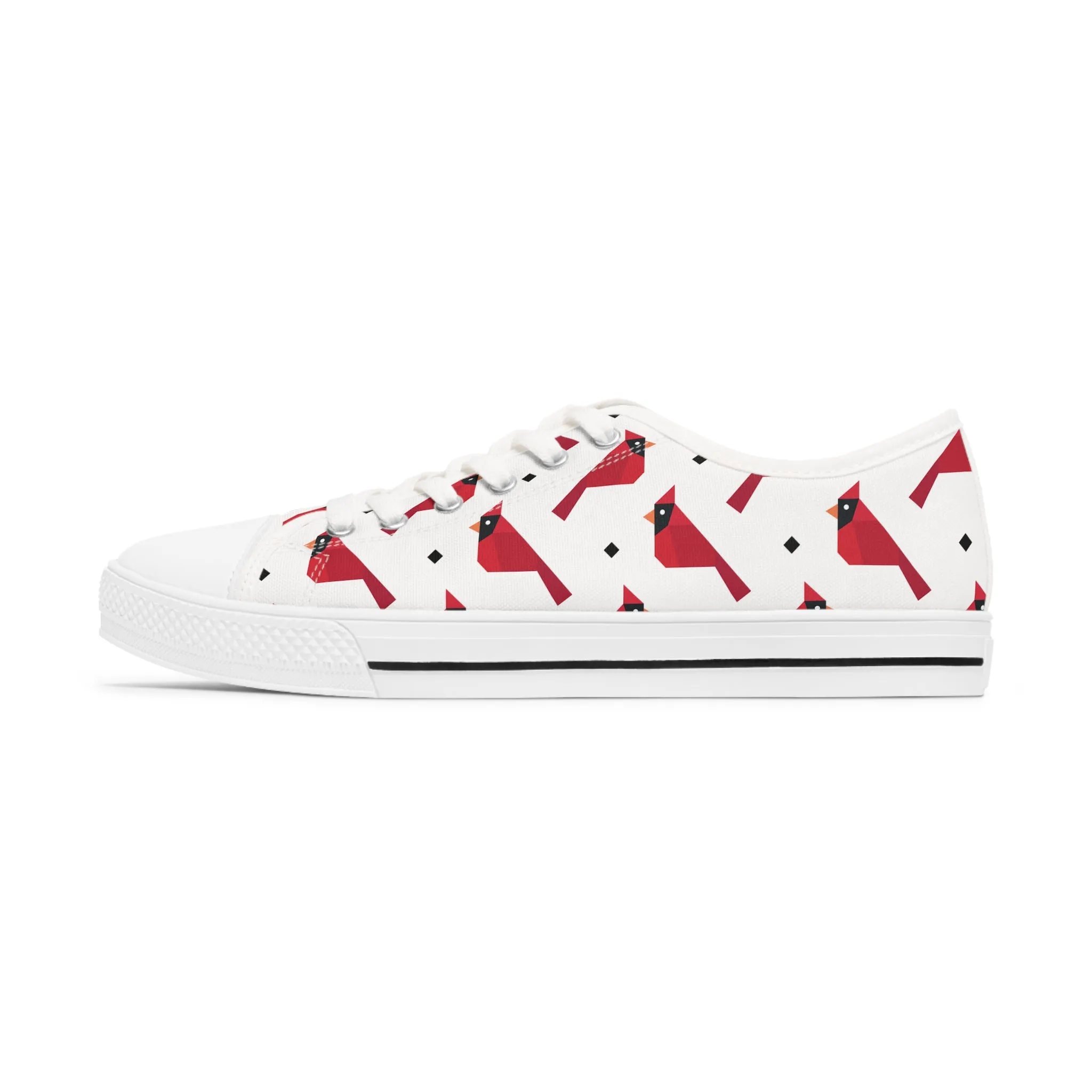 Red Carnival Women's Low Top Sneakers