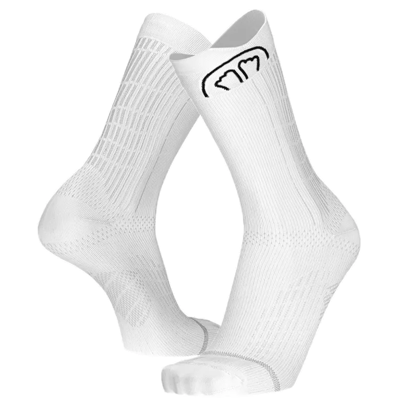 RUN ANATOMIC CREW UNISEX RUNNING SOCKS WHITE