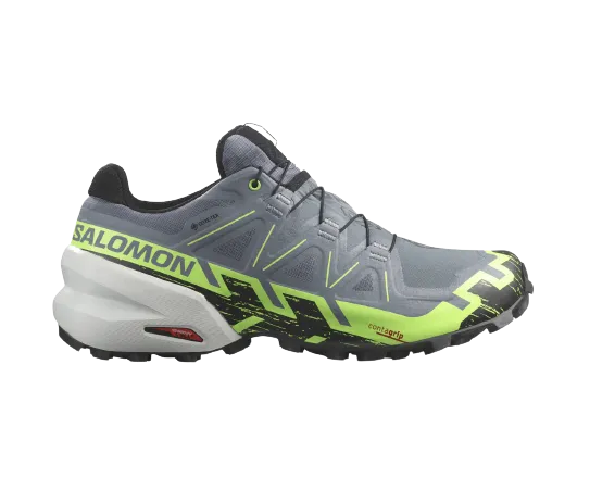 Salomon Mens Speedcross 6 GTX Flint Stone