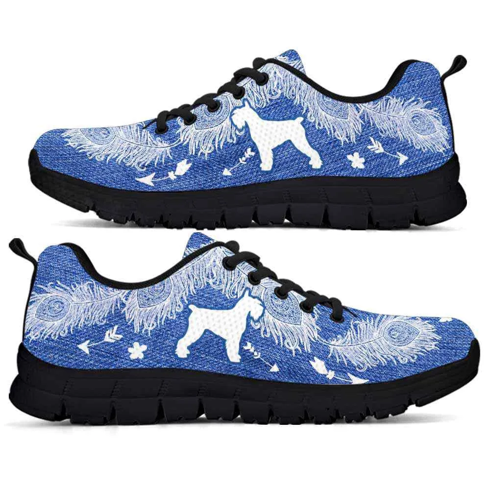 Schnauzer Sneaker, Schnauzer Dog Lovers Sneakers Running Shoes Gift Women Men, Schnauzer Shoes