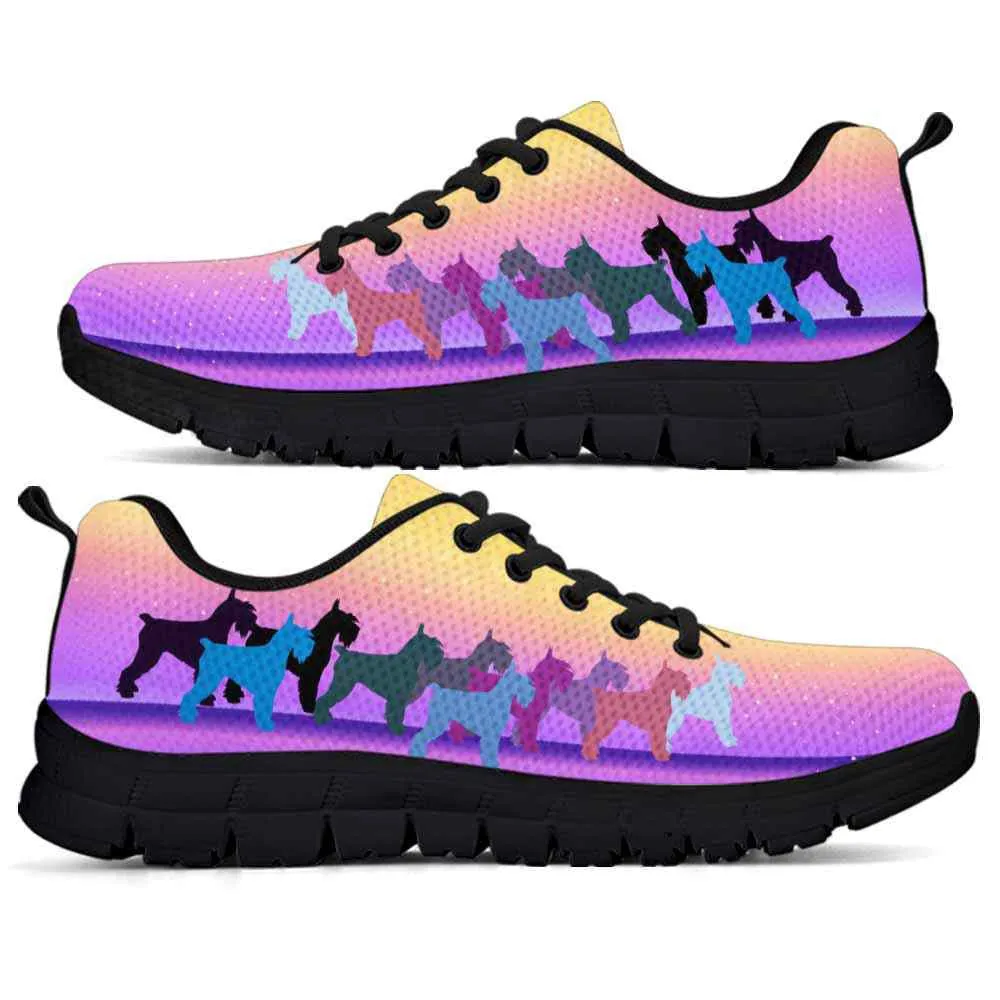 Schnauzer Sneaker, Schnauzer Sneakers Running Shoes Gift For Women Men Dog Lovers Dog Mom, Schnauzer Shoes