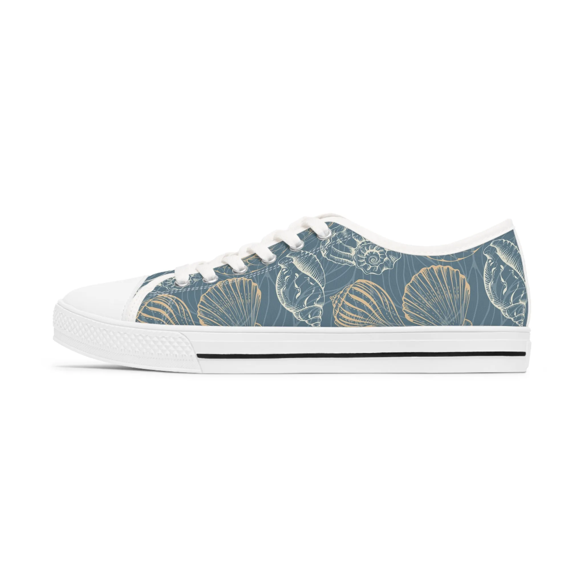 Seashell Women's Low Top Sneakers