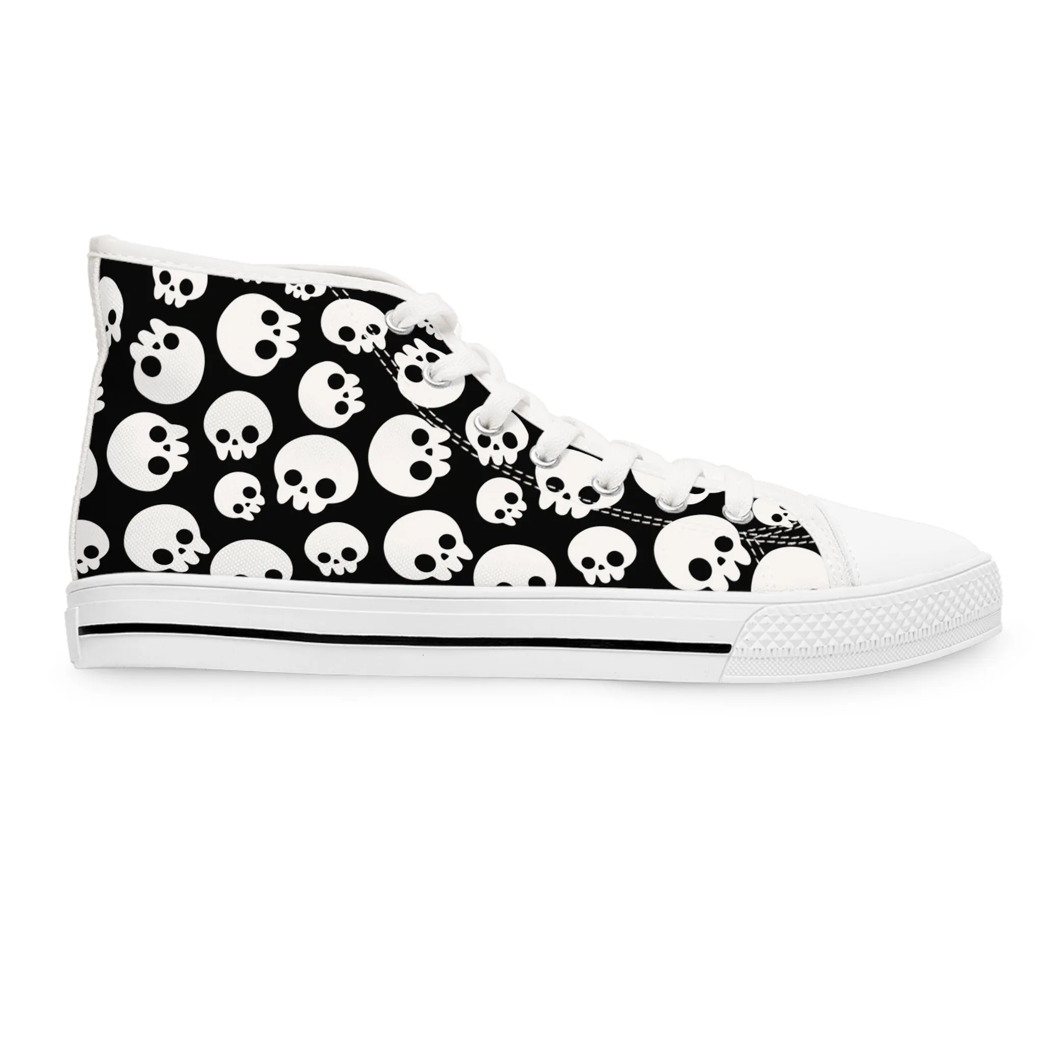 Skeletons Women's High Top Sneakers