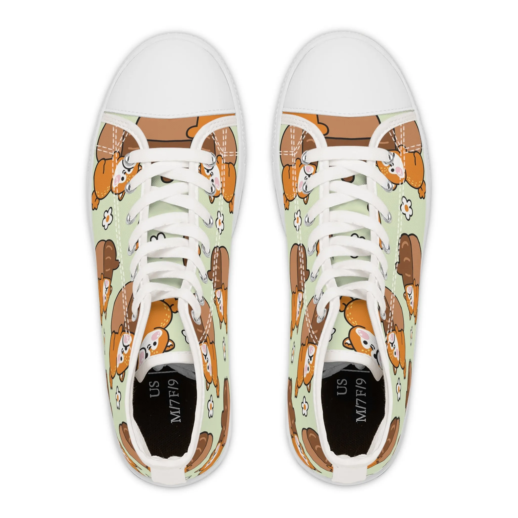 Squirrel Women's High Top Sneakers