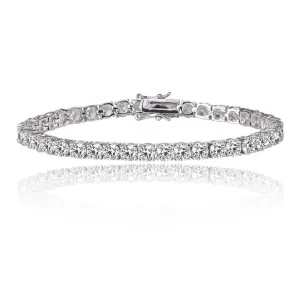 Tennis Bracelet for Women with 1/8 CT  Cubic Zirconia