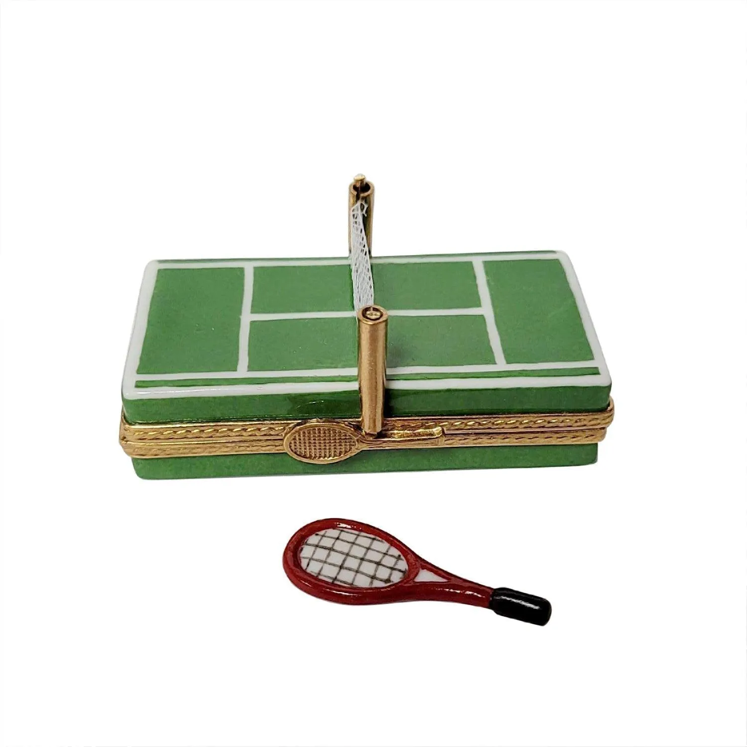 Tennis Court with Removable Racquet