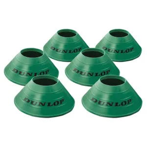 Tennis Training Cones 6 Pack Green