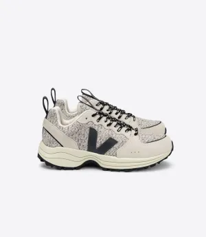 Veja - Venturi Flannel Sneakers in Snow Grafite Natural