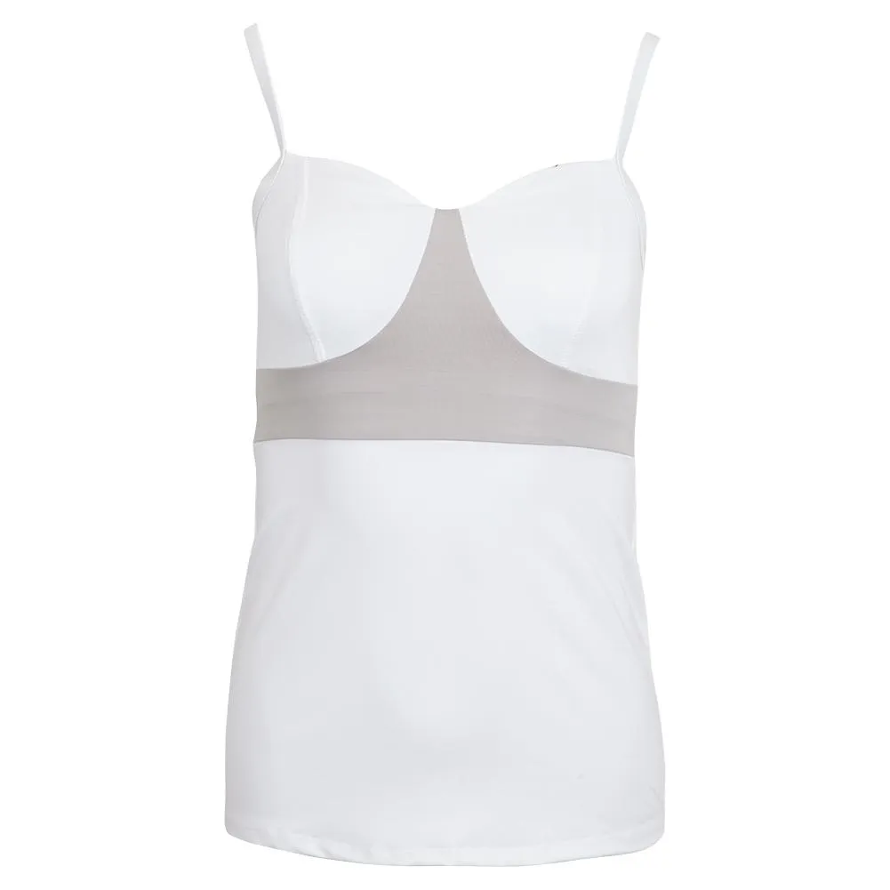 Women's Contour Tennis Tank White