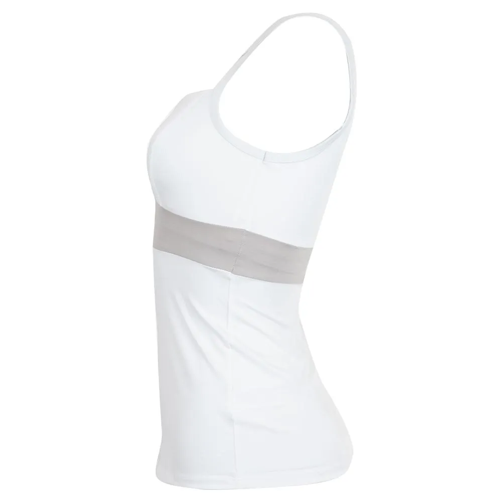 Women's Contour Tennis Tank White