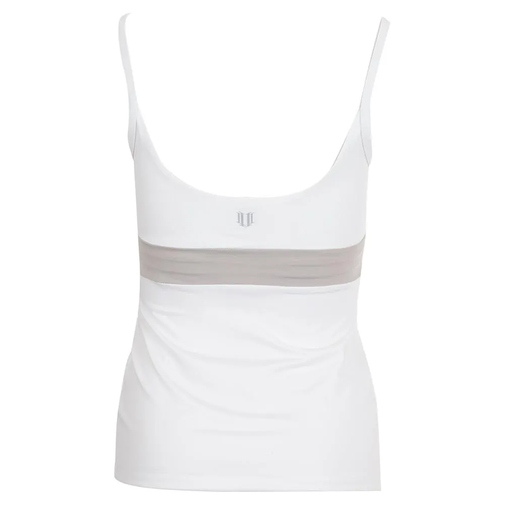 Women's Contour Tennis Tank White